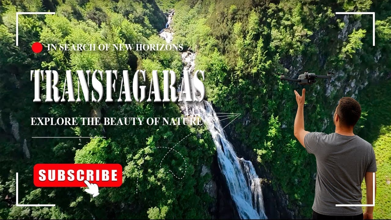 Nature, Mountains & Waterfalls, aerial drone film 5