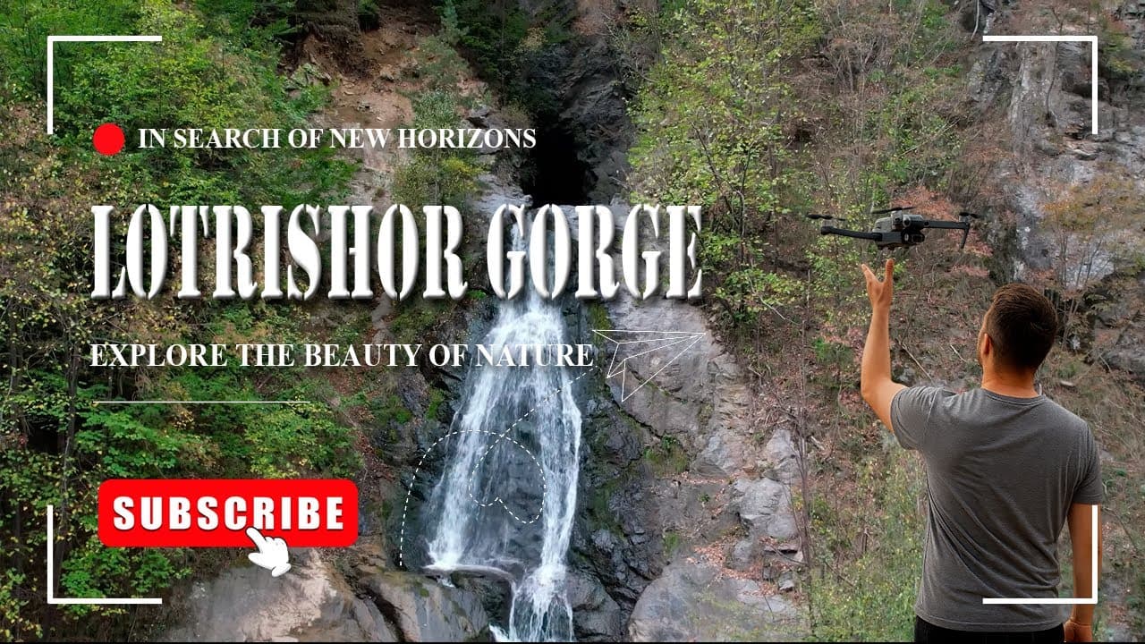 Nature, Mountains & Waterfalls, aerial drone film 10