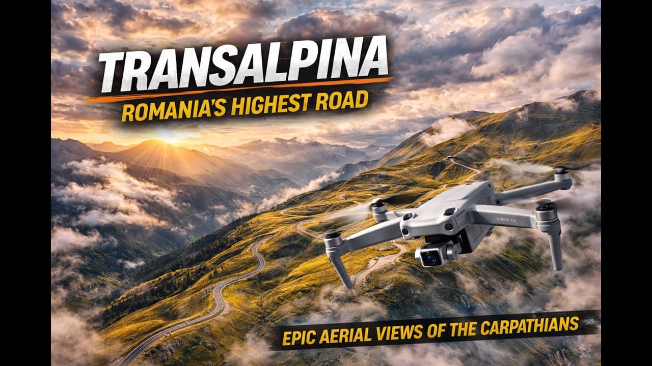 Nature, Mountains & Waterfalls, aerial drone film 1